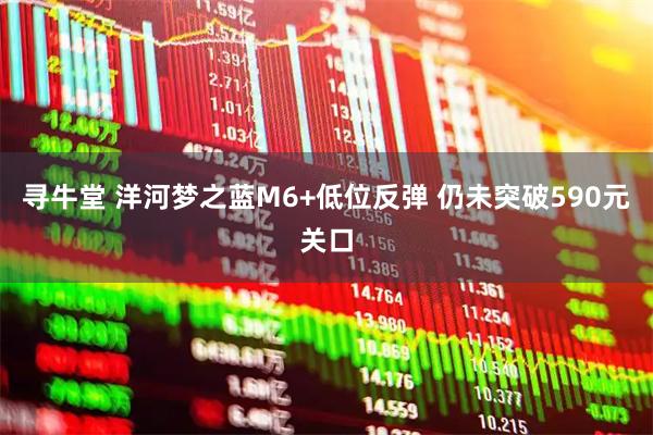 寻牛堂 洋河梦之蓝M6+低位反弹 仍未突破590元关口